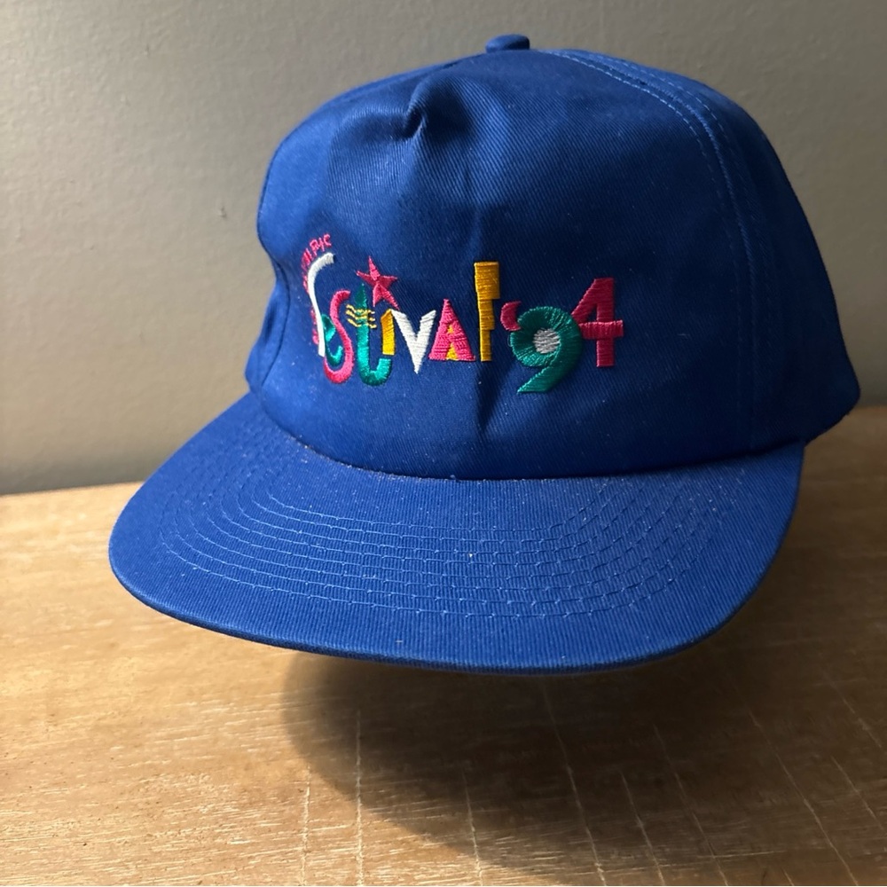 US Olympic Festival '94 St. Louis Hat SnapBack  Royal Blue Vintage Great Colors